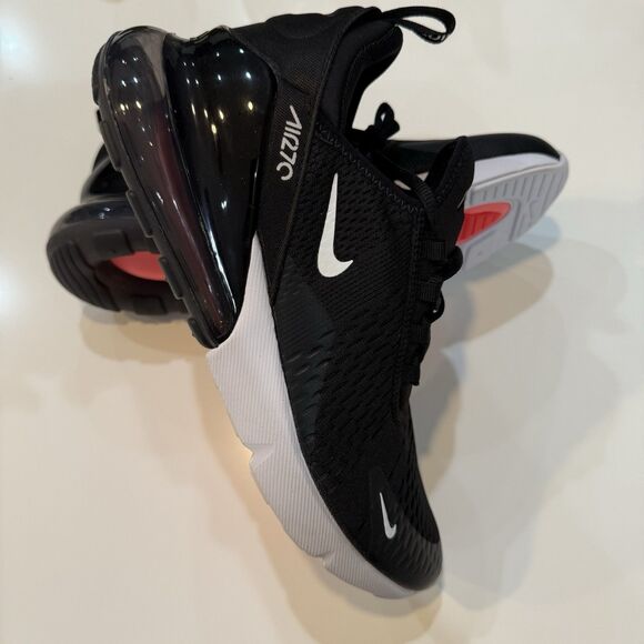 Nike Mens Air Max 270 Black White Shoes Sz 7 New Activewear AH8050-002 main image 8